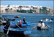 Marokko - Stadtansicht von Rabat.